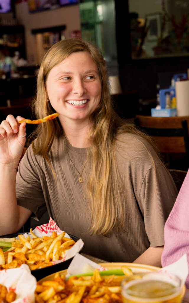 People at the restaurant